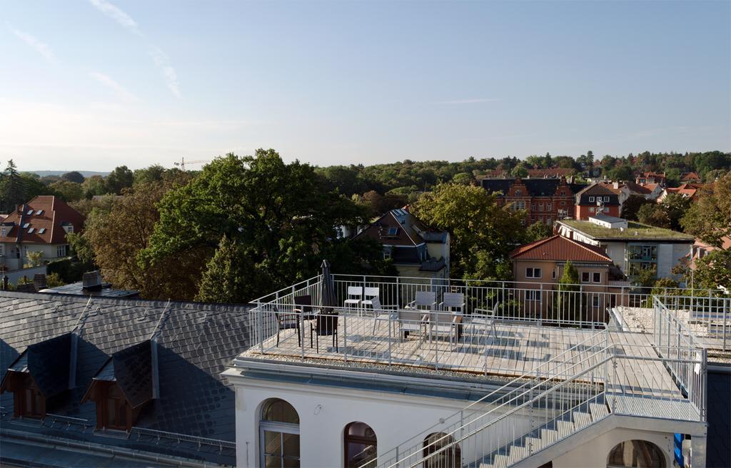 "Goethezimmer" - Auf Dem Dach Der Notenbank Weimar  Eksteriør billede